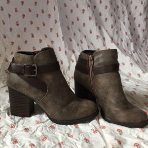 Heeled ankle boots